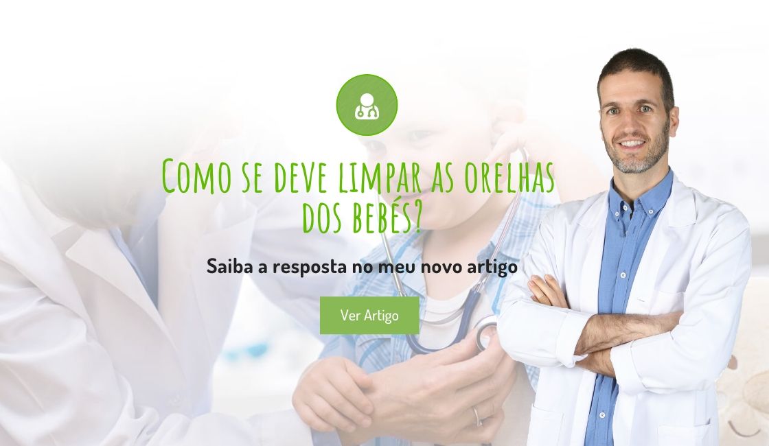 Como se deve limpar as orelhas dos bebés?