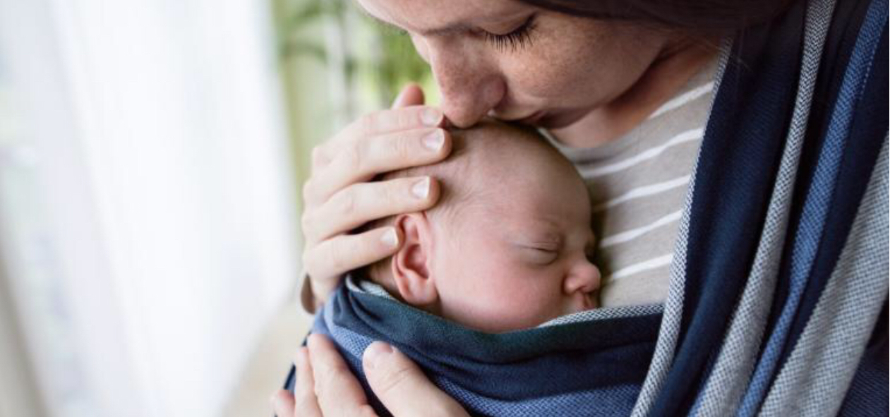 Um porta-bebés cheio de benefícios