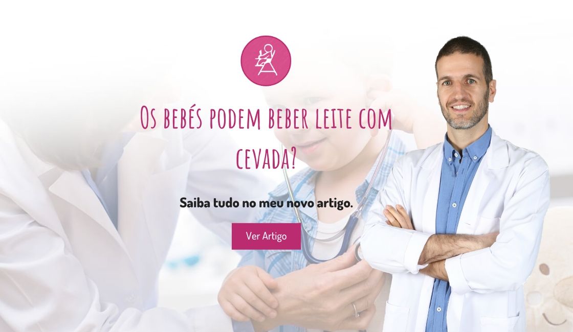 Os bebés podem beber leite com cevada?